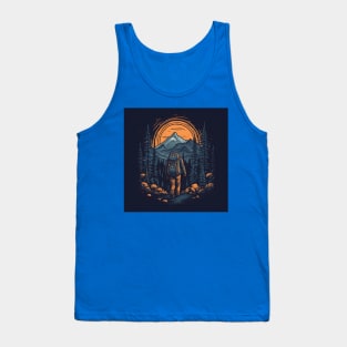 Backpacking Hiking Wanderlust Tank Top